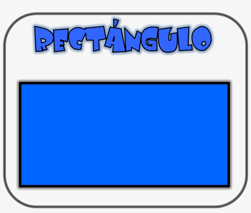 El Rectángulo - Carteles De Figuras Geometricas, transparent png download