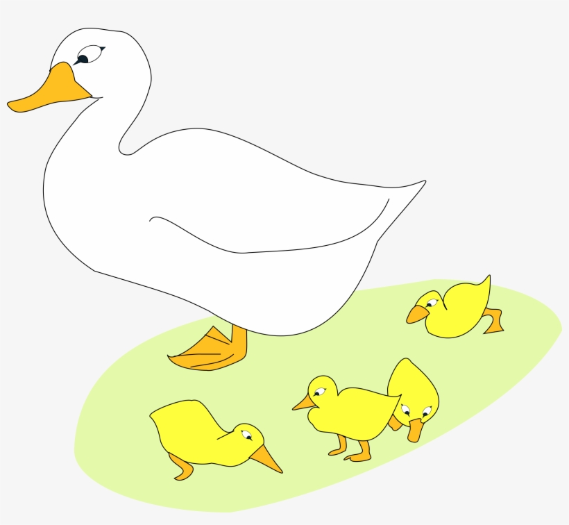 Goose Clipart Gosling - Goslings Clip Art, transparent png download
