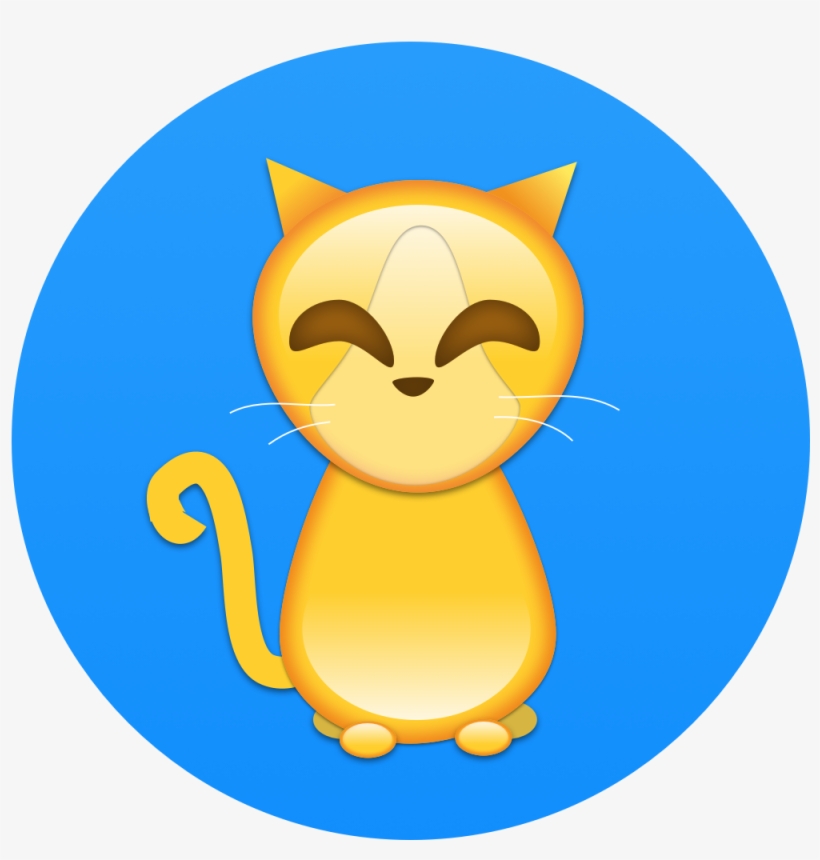 Emoji Cat - Cat Transparent PNG - 1000x1000 - Free Download on NicePNG