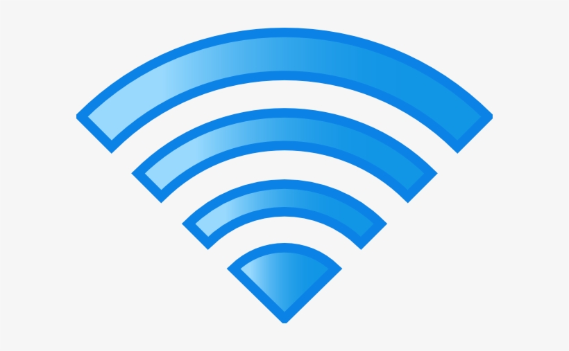 Png Black And White Library Wifi Clip Art At Clker - Wifi Gratis, transparent png download
