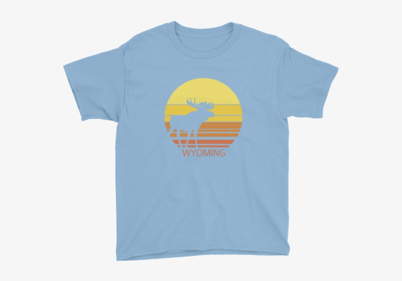 Wyoming Sun Moose - My Halloween Costume I'm Really A Cowboy Youth Short, transparent png download