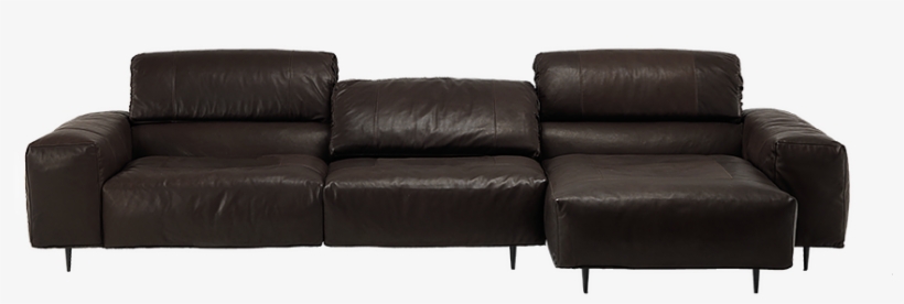 Crazy Diamond - 3 Seater Leather Couch, transparent png download