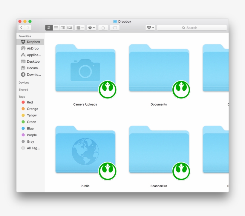 Dropbox Badge Rebel Alliance, transparent png download
