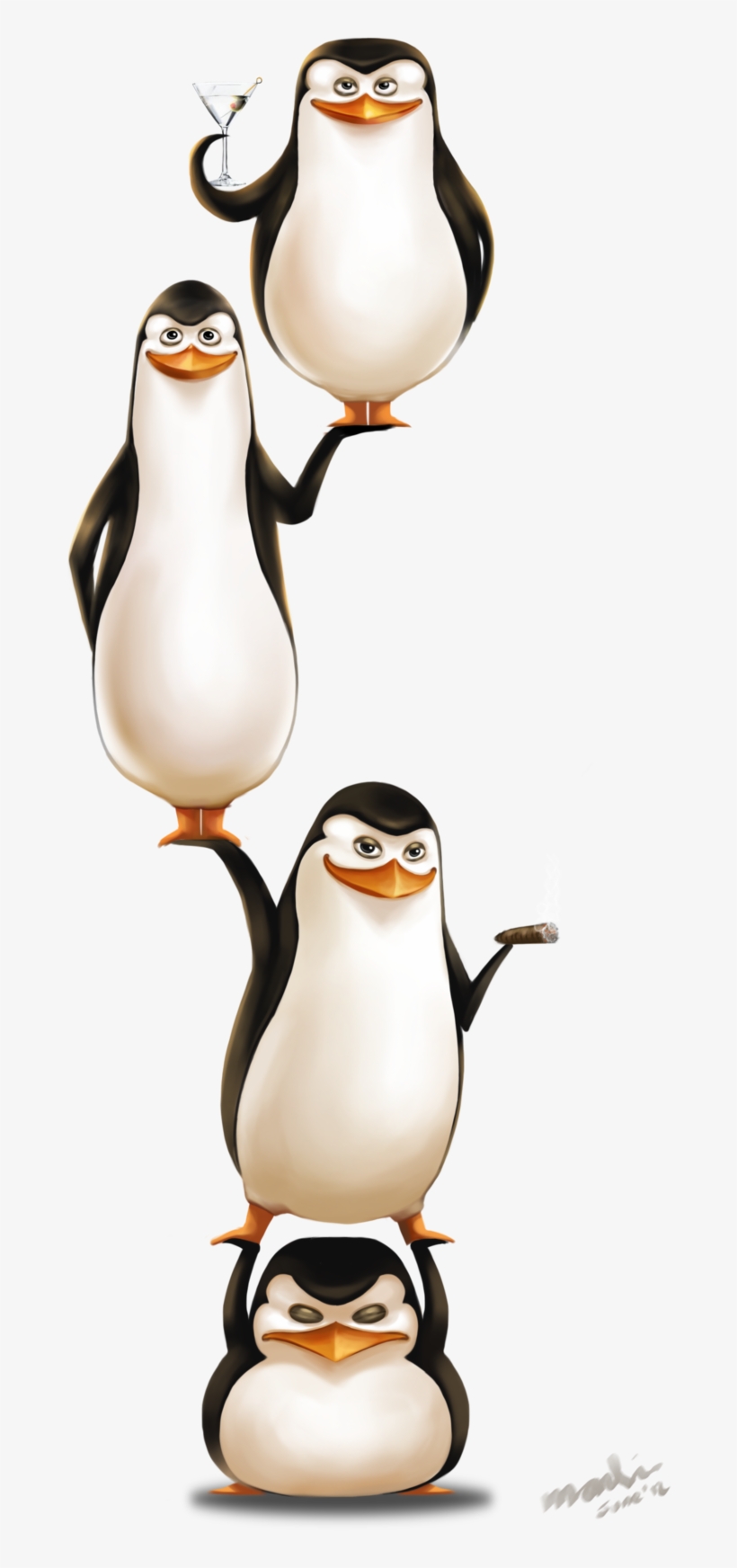 Madagascar Penguins Png Image - Transparent Penguins Of Madagascar, transparent png download