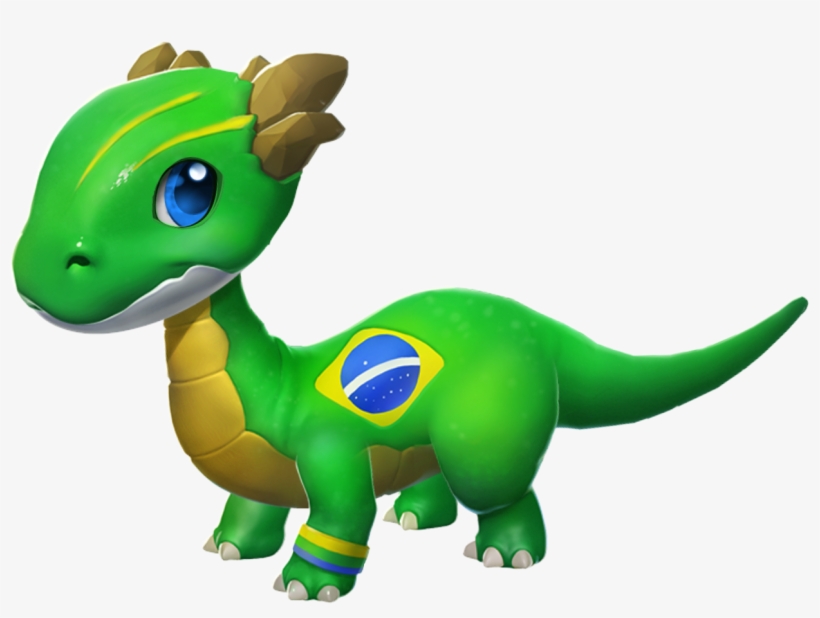 Golden Green Dragon - Бразильеро Дракономания, transparent png download