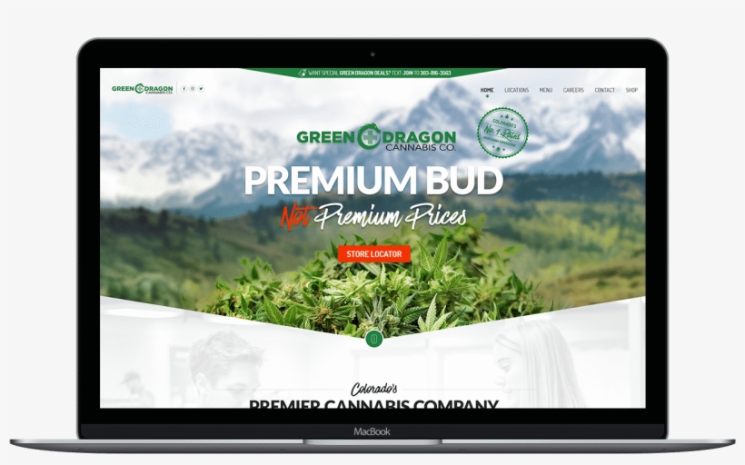 Green Dragon Cannabis Company Operates 10 Locations - Flat Panel Display, transparent png download