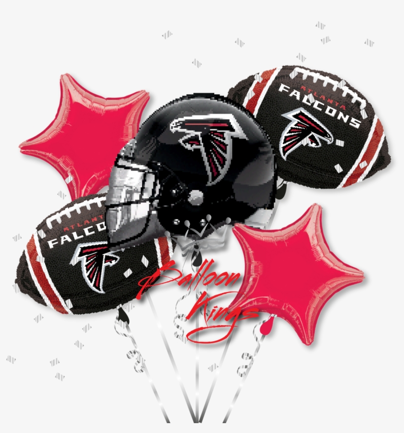 Falcons Bouquet - 21" Atlanta Falcons Helmet Foil Balloon (1 Each), transparent png download