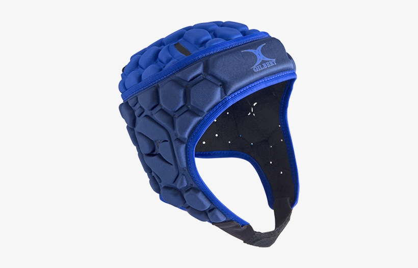 Falcon Navy Royal Headguard - Gilbert Falcon 200 Junior Rugby Headguard Navy/royal, transparent png download