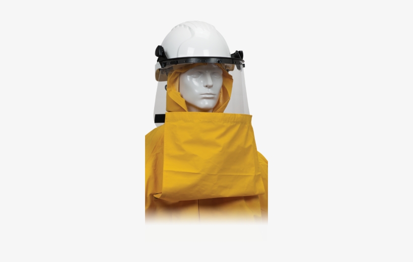 Protective Industrial Products - Pip Hydrofr Pvc Jacket With Hood And Bib Overalls, transparent png download