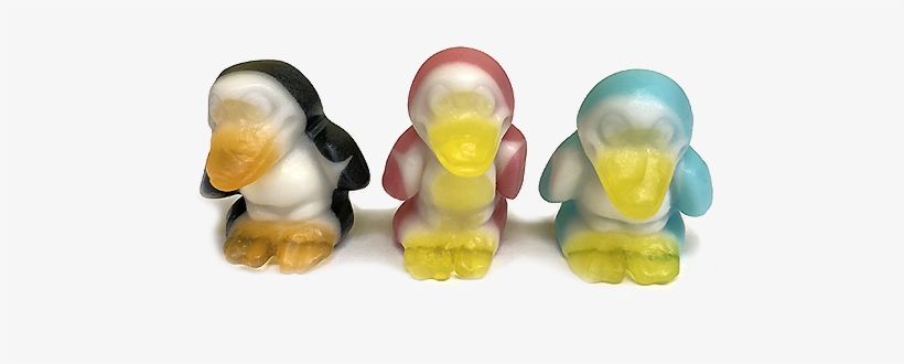 Gustaf's 3d Penguins Gummi Candy - Flexible Intermediate Bulk Container, transparent png download