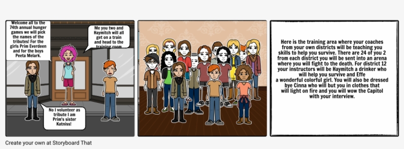 Hunger Games Pt - Cartoon, transparent png download