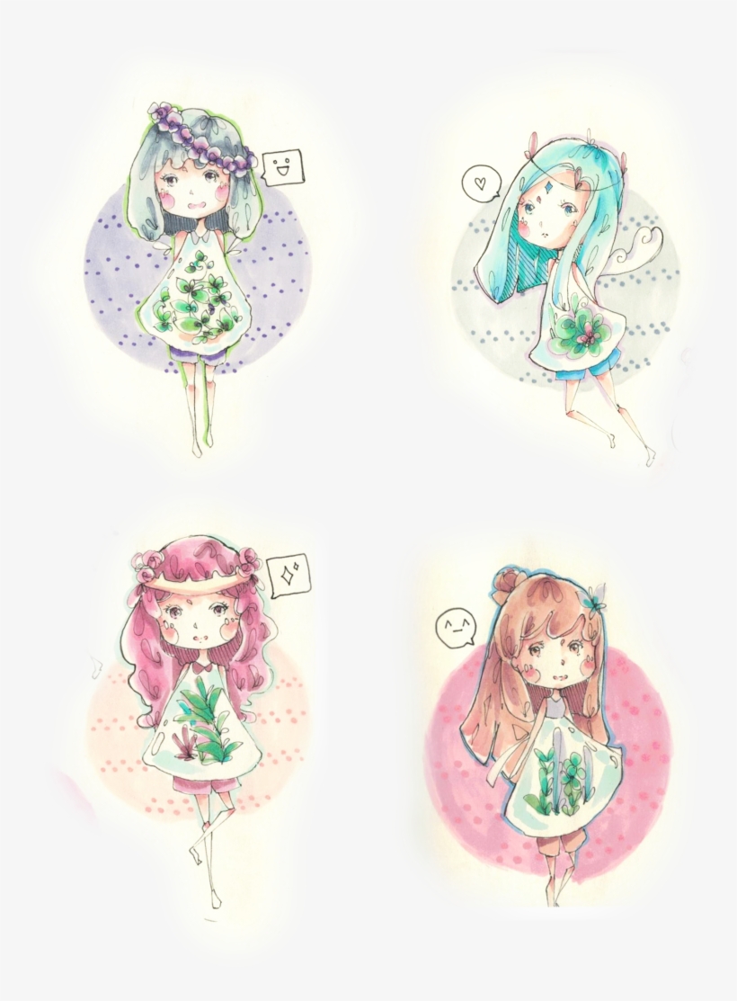 Terrarium Adoptables Batch Auction [open] By Hapiyuu - Cartoon, transparent png download