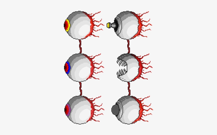 The Triplets Final - Twins Terraria, transparent png download