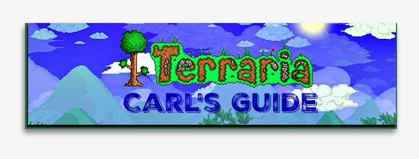 Carl's Guide For Terraria - Terraria Game, transparent png download