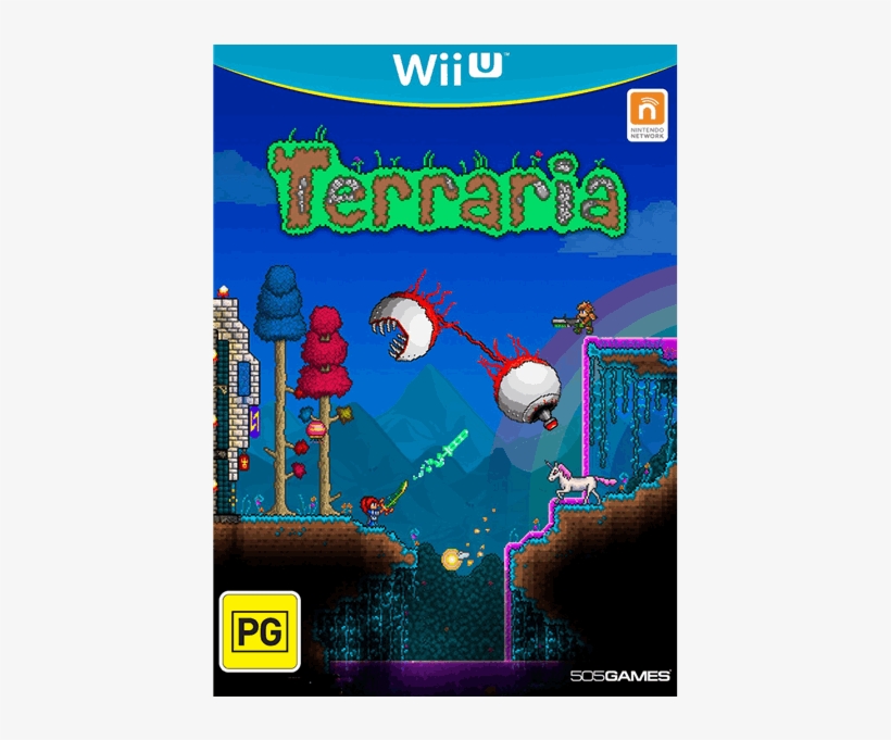 Terraria Wii U, transparent png download