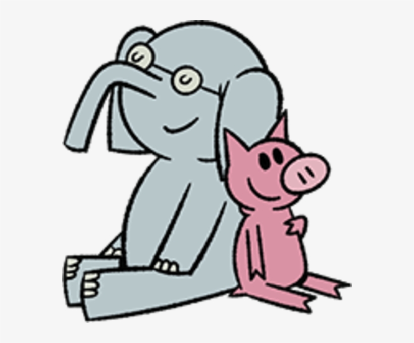 Clip Library Download Collection Of High Quality Free - Elephant And Piggie Clipart, transparent png download