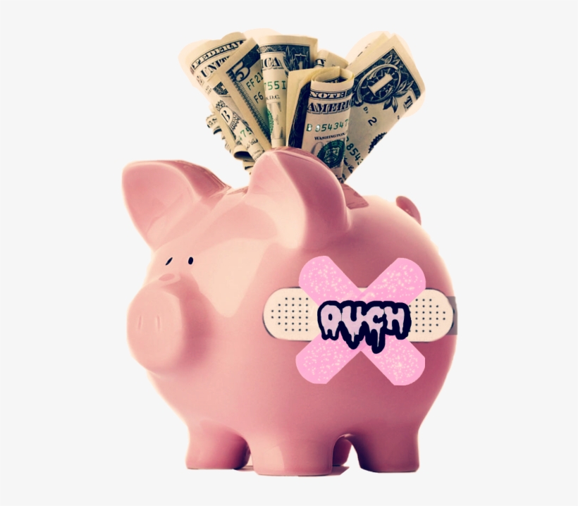 Piggy Bank Money Png, transparent png download