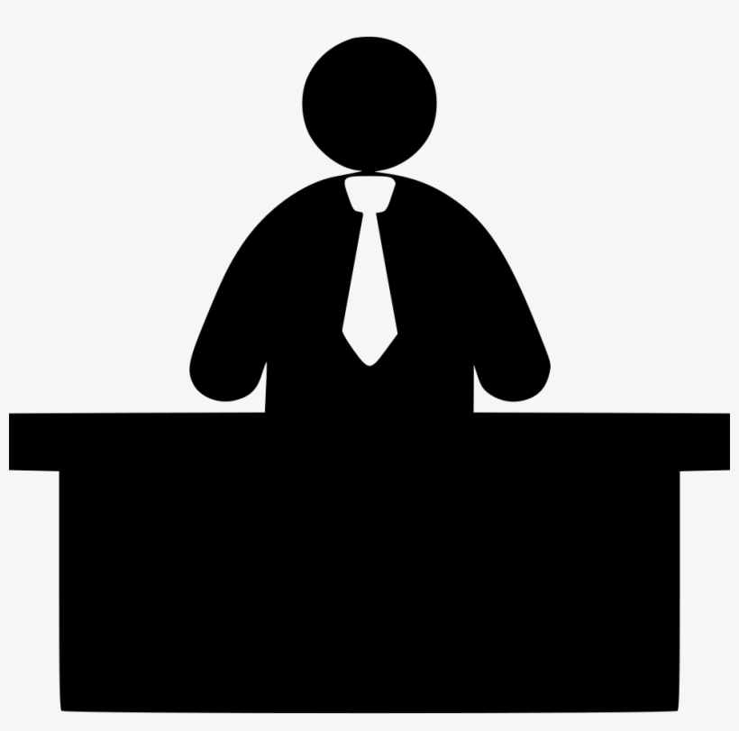 Receptionist Free Icon - Icon, transparent png download