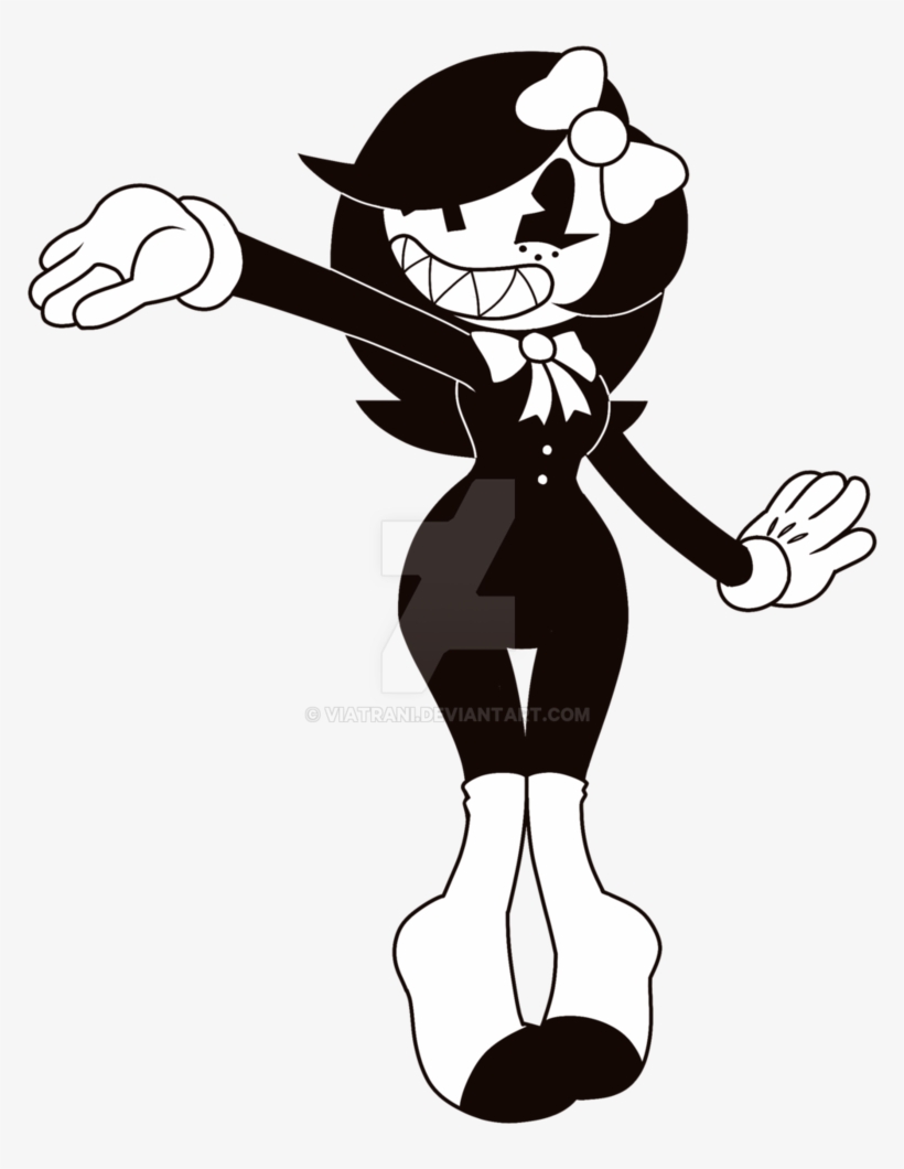Bendy And The Ink Machine Dot Oc By Viatrani-db3bvfa - Bendy And The Ink Machine Oc, transparent png download
