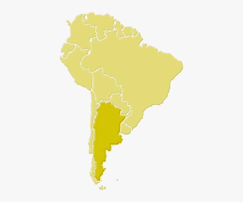 South America Hunting Areas - Argentina South America Png, transparent png download
