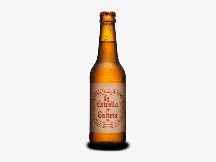 La Estrella De Galicia - La Estrella De Galicia Cerveza, transparent png download