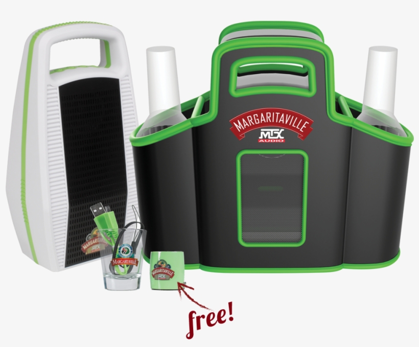 Mtx Margaritaville Audio Bluetooth Concert Caddy Party - Margaritaville Audio Mvaccpp1wg Concert Caddy Party, transparent png download