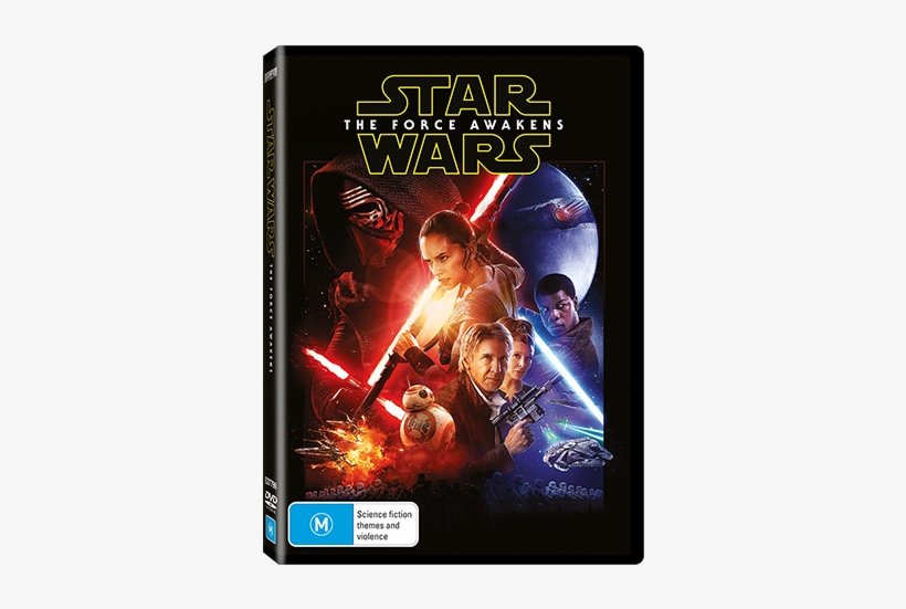 Dvd - Star Wars The Force Awakens Dvd Australia, transparent png download