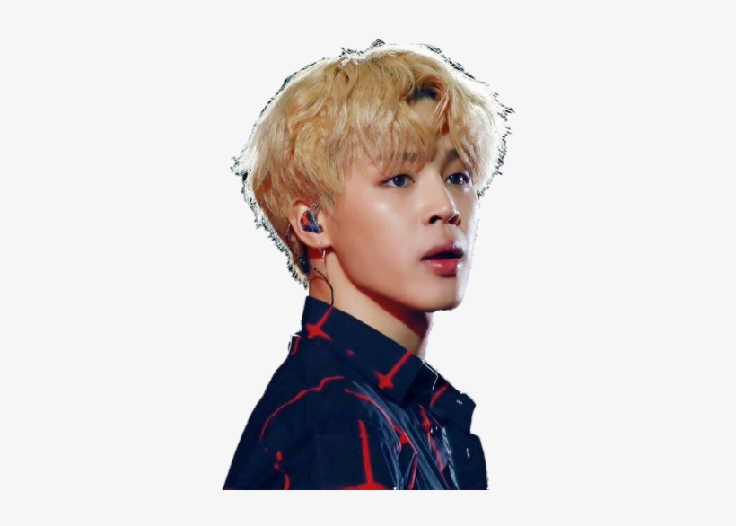 Bts And Jimin Image - Jimin Blonde Concert, transparent png download