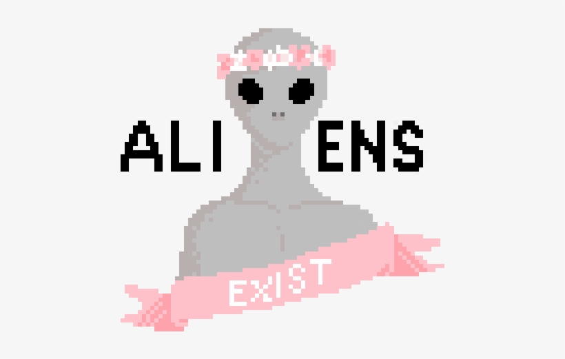 Alien Emoji - Alien Pixel, transparent png download