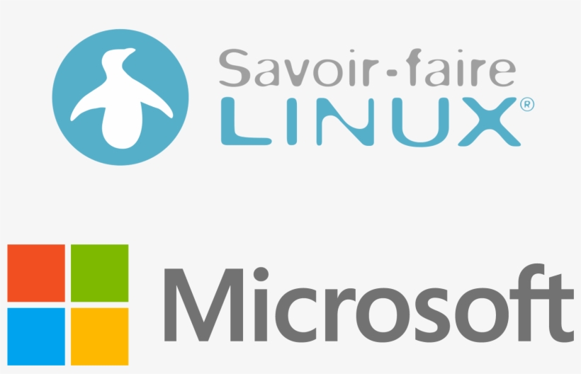 Savoir-faire Linux And Microsoft Canada Announce A - Microsoft Windows, transparent png download
