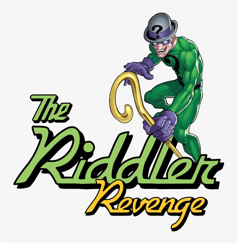 We Are Expanding Our Gotham City Section Of The Park - Riddler's Revenge Logo, transparent png download