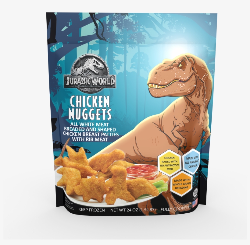 Jurassic World Chicken Nuggets, 24 Oz - Tyrannosaurus, transparent png download
