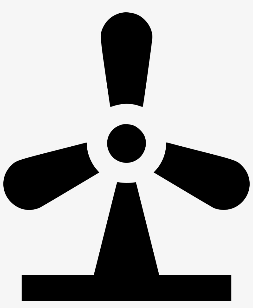 Wind Turbine - - Cross, transparent png download