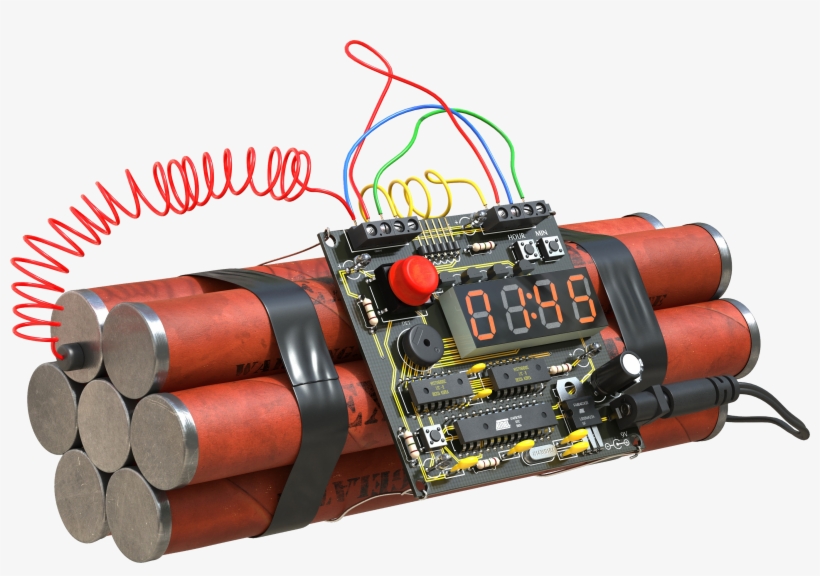 Time Bomb Png, transparent png download