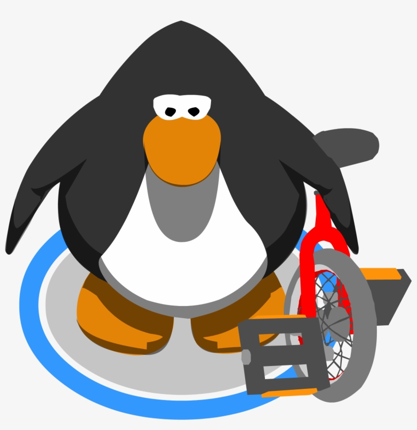 Unicycle In-game - Png - Club Penguin Sprite, transparent png download