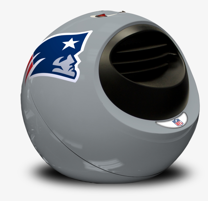 New England Patriots Officially Licensed Nfl Portable - New England Patriots Portable Infrared Helmet-shaped, transparent png download