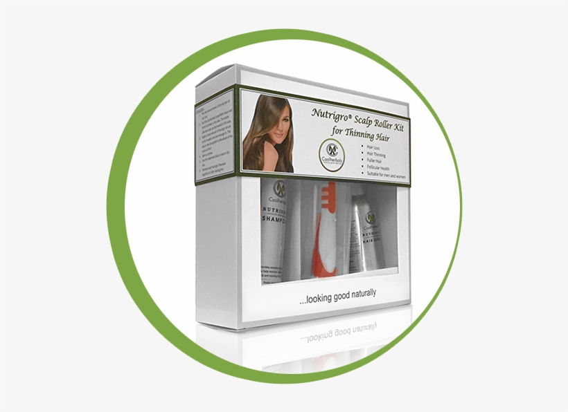 For One In Four Women Hair Loss Is A Potentially Devastating - Nutrigro Scalp Roller Treatment Hair Loss Treatment-, transparent png download