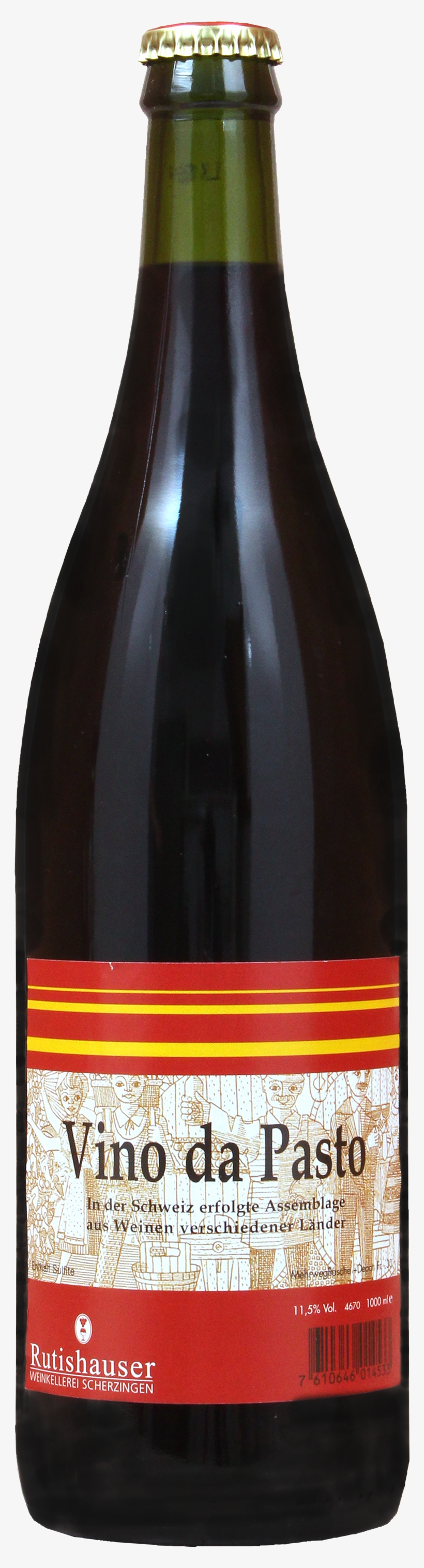 Vino Da Pasto - Central Waters Brewers Reserve Bourbon Barrel Cherry, transparent png download