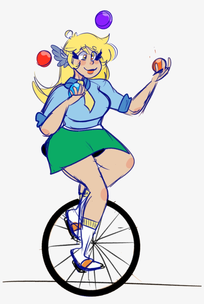 Human, Humanized, Juggling, Legs, Miniskirt, Safe, - Street Unicycling, transparent png download