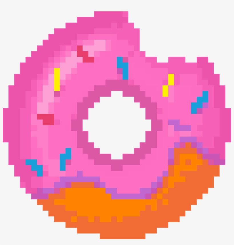 Donut Donuts Donuts Donut Pixelart Pixels Pixel Pixel - Pixel Art Super Smash Bros, transparent png download