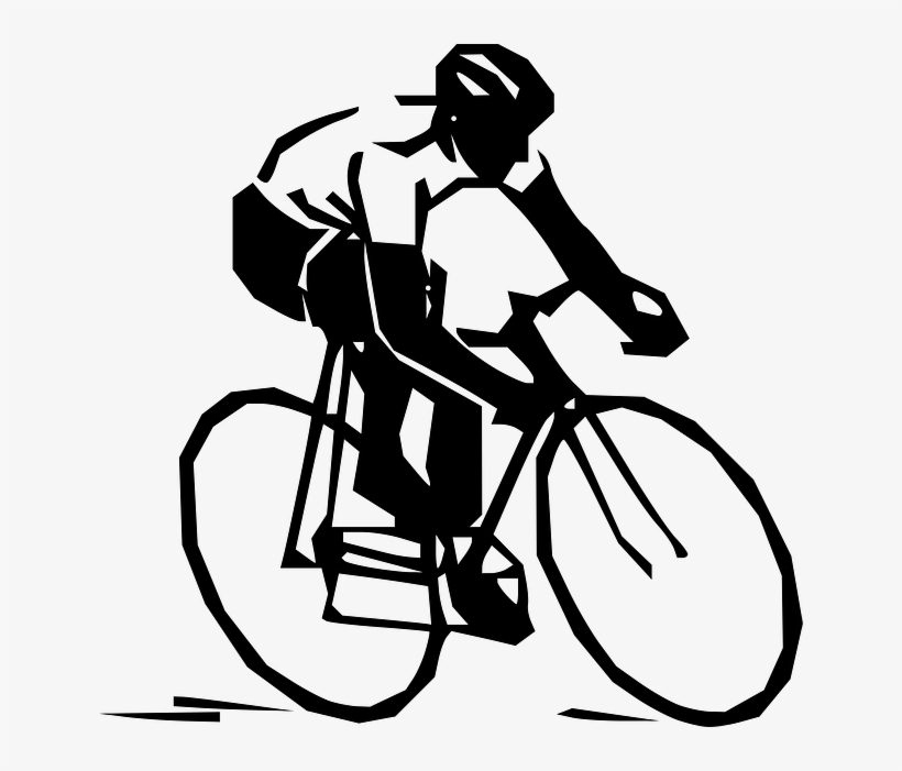 Clipart Bike Olympic Cycling - Bicycle Clip Art, transparent png download