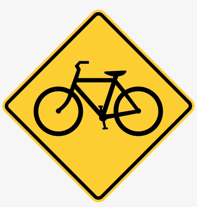 Bicycle Sign, transparent png download