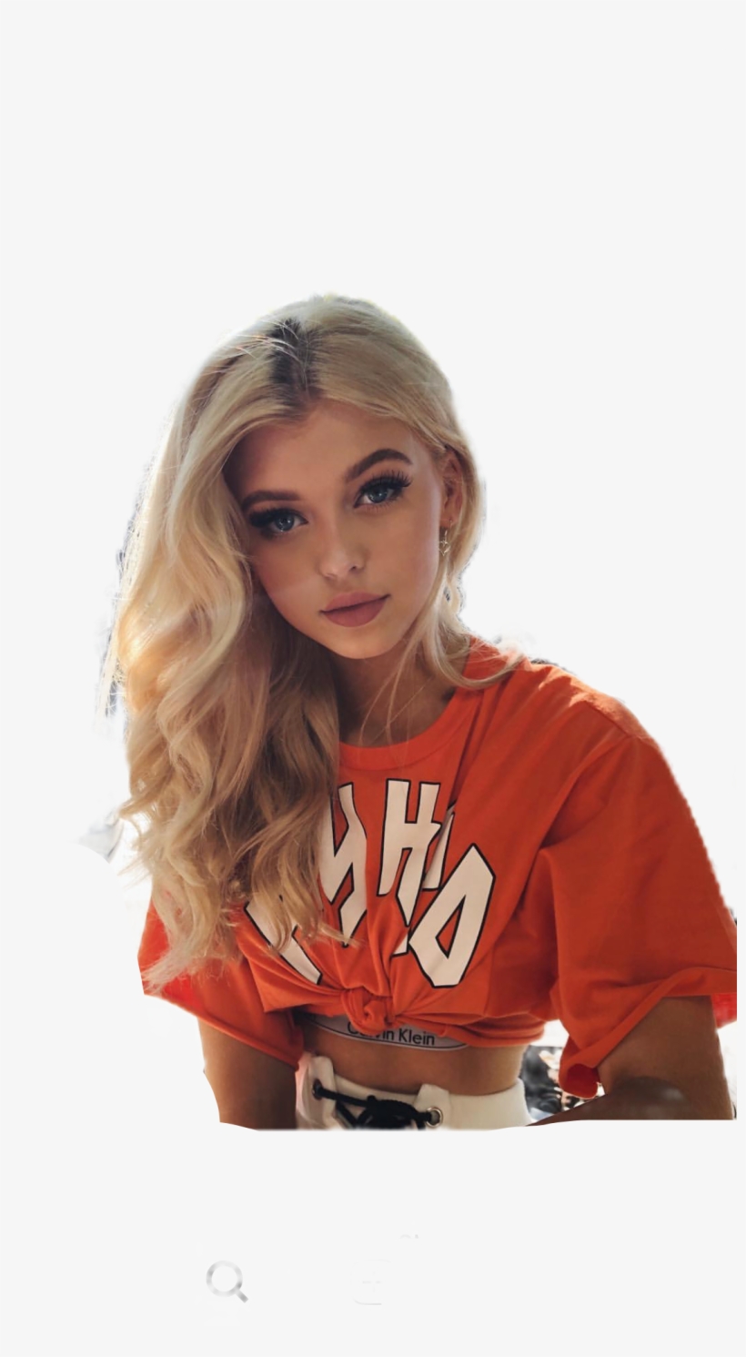 Loren Gray In Orange, transparent png download