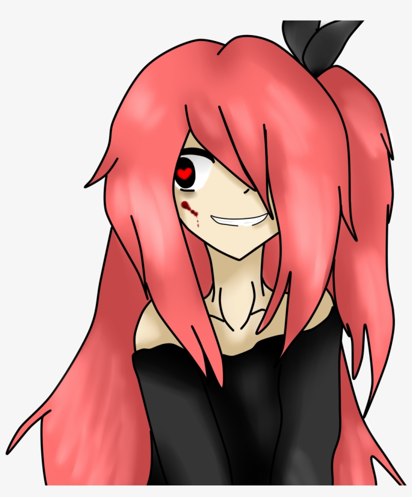 Image Yandere - Cartoon, transparent png download