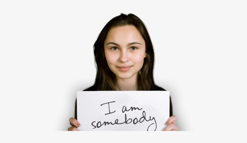 I Am Somebody - Girl, transparent png download