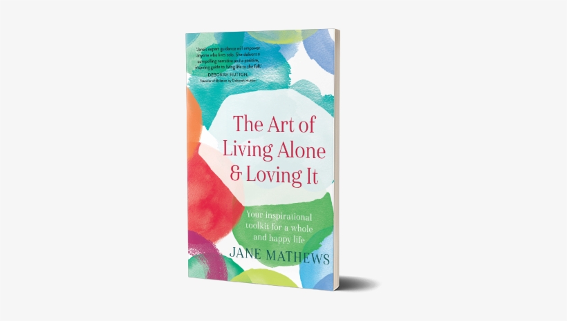 063 Paperback Book Small Spine Mockup Covervault - The Art Of Living Alone And Loving It: Your Inspirational, transparent png download