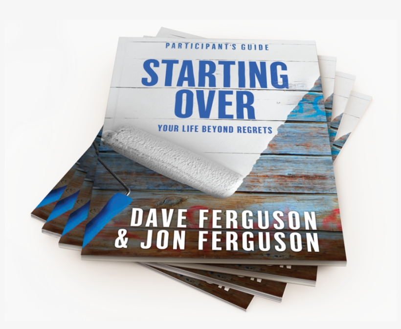 Perfect Binding Provides A Result Similar To That Of - Starting Over Participants Guide By Jon Ferguson, transparent png download