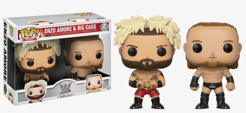 Enzo Amore And Big Cass Pop Vinyl 2-pack - Enzo And Cass Funko Pop, transparent png download