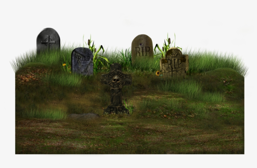 Grave Yard Png - Graveyard In Png, transparent png download