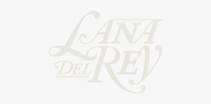 Lana Del Rey - Lana Del Rey Logo Png, transparent png download